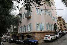 Maison dans un quartier aisé de Beyrouth le 31 décembre 2019, propriété de Carlos Ghosn, selon des documents transmis à la justice