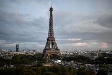 La Tour Eiffel, le 1er octobre 2019 à Paris