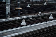 La gare Montparnasse à Paris le 7 janvier 2020