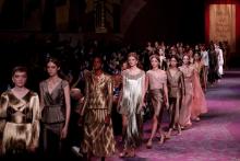 Défilé Dior à Paris, le 20 janvier 2020