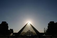 La Pyramide du Musée du Louvre, le plus visité au Monde, qui a reçu 9,6 millions de visiteurs en 2019