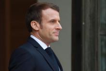 Emmanuel Macron, le 7 janvier 2019 à l'Elysée