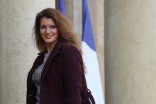 La secrétaire d'État à l'Égalité femmes-hommes, Marlène Schiappa le 25 novembre 2019