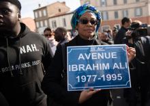 Marche en hommage à Ibrahim Ali, 25 ans après sa mort à Marseille le 21 février 2020