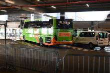 Le bus en provenance de Milan bloqué à Lyon, le 24 février 2020