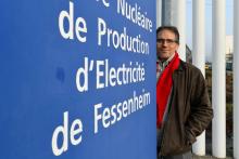 Un ancien employé de la centrale nucléaire de Fessenheim Jean-Luc Cardoso, le 24 janvier 2020