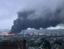 Le 26 septembre 2019, l'incendie hors norme de l'usine Lubrizol à Rouen dégage un énorme nuage de fumée noire