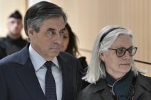 François et Penelope Fillon au Palais de justice de Paris, le 27 février 2020
