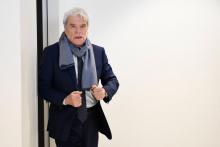 L'homme d'affaires Bernard Tapie le 4 avril 2019 à Paris lors de son procès pour escroquerie, dans lequel il a été relaxé