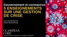 Gouvernement et Coronavirus : 5 enseignements sur une gestion de crise