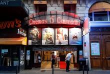Le cinéma 5 Caumartins à Paris, le 21 juin 2020 dans la soirée