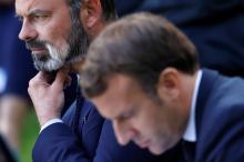 Le Premier ministre Edouard Philippe au côté du président Emmanuel Macron le 29 juin 2020 à l'Elysée à Paris