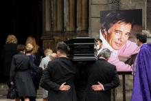 Funérailles de Guy Bedos à l'église Saint-Germain-des-Prés à Paris, le 4juin 2020