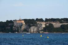 L'île Sainte-Marguerite, dans la baie de Cannes, le 19 juin 2019