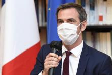 Le ministre de la Santé, Olivier Véran, clôture le "Ségur de la Santé", le 21 juillet 2020 à son ministère à Paris