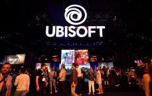 Le stand Ubisoft à l'Electronic Entertainment Expo de Los Angeles, en juin 2019