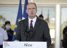 Le Premier ministre Jean Castex à Nice le 25 juillet 2020