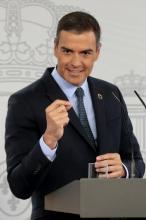 Pedro Sanchez, Président du gouvernement espagnol 