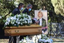 Obsèques d'Annie Cordy le 12 septembre 2020 à Cannes, décédée la semaine dernière à 92 ans