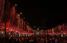 L'inauguration des illuminations des Champs-Elysées avait réunis plus de 70 000 visiteurs en 2019