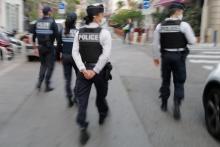 Des policiers en patrouille à Nice, le 4 novembre 2020