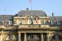 Le Conseil d'Etat, Place du palais royal à Paris, le 18 octobre 2018