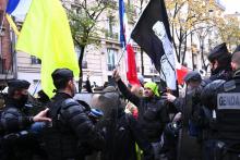 Manifestation à Paris contre la précarité et pour les libertés, le 5 décembre 2020