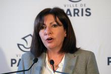 La maire de Paris Anne Hidalgo, le 1er mars 2021, à Paris