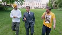 Macron, McFly et Carlito