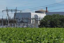La centrale nucléaire de Chinon, à Avoine, le 8 juillet 2020