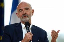 Pierre Moscovici, premier président de la Cour des comptes, lors de la Rencontre des entrepreneurs de France (La REF), organisée par le Medef, le 26 août 2021 à Paris