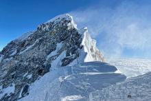 Le mont Everest, le 31 mai 2021, au Népal