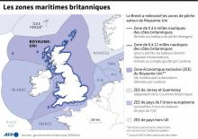 Les zones maritimes britanniques