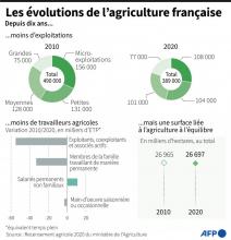 Actuellement, 52% des exploitations agricoles françaises sont spécialisées en production végétale, contre 45% dix ans plus tôt