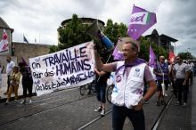 Manifestation des personnels hospitaliers à Bordeaux le 7 juin 2022