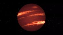 L'exoplanète VHS 1256 b vue par le satellite James Webb 
