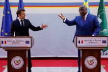 présidents France RDC Congo