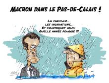 Macron dans le Pas de Calais