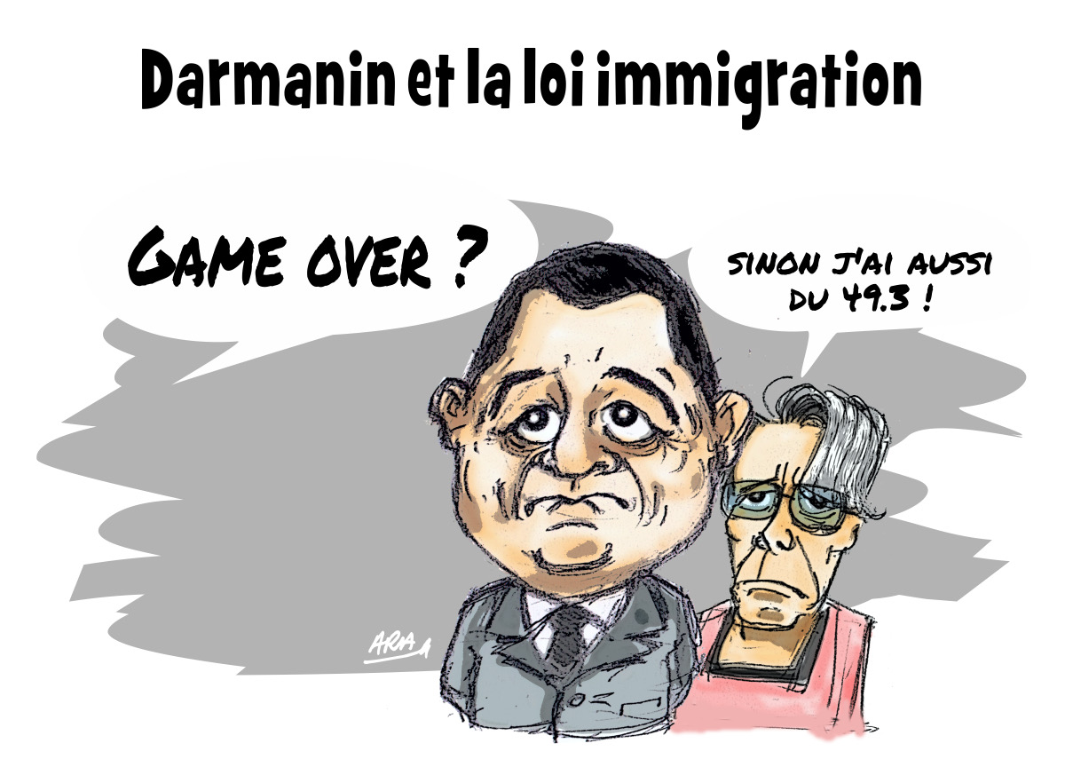 Darmanin et la loi immigration
