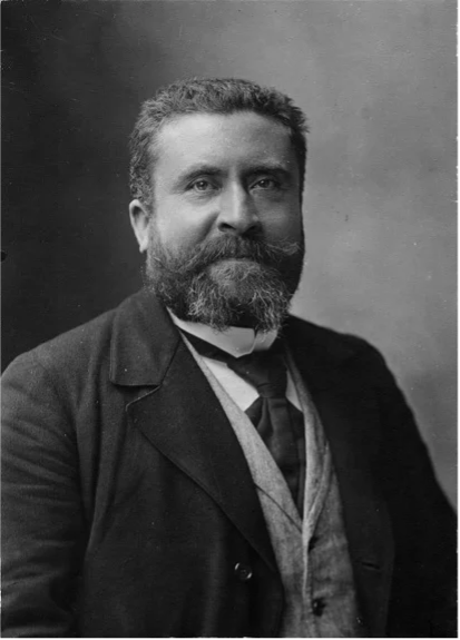 Portrait de Jean Jaurès, père fondateur du Parti socialiste français