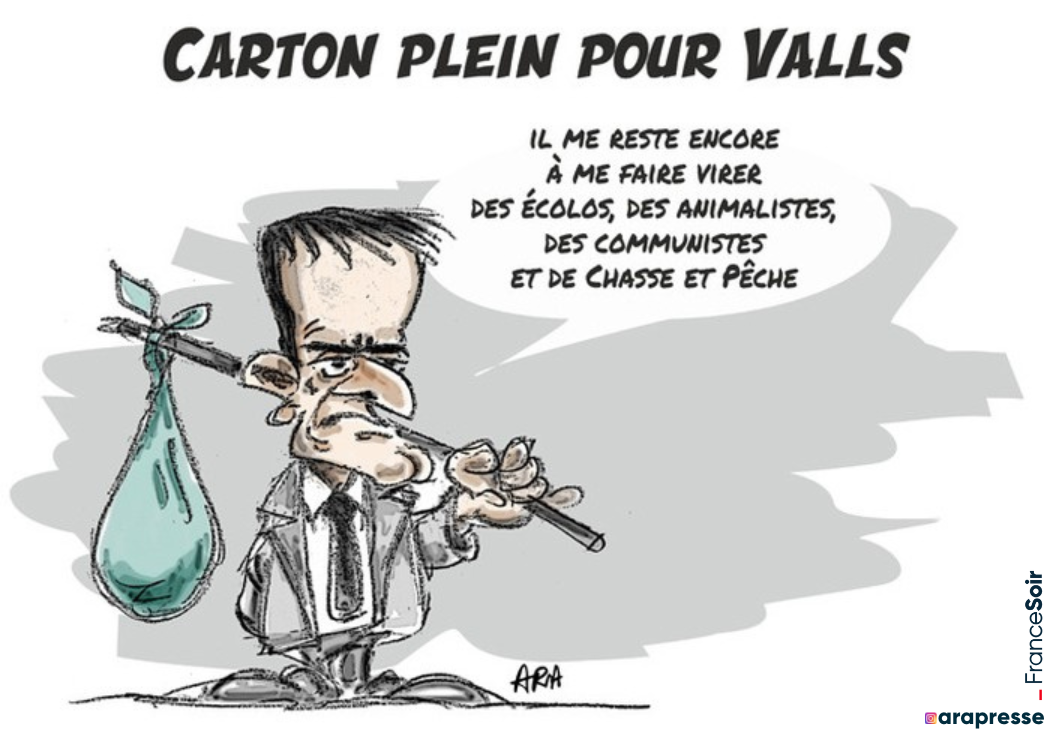Carton plein pour Manuel Valls