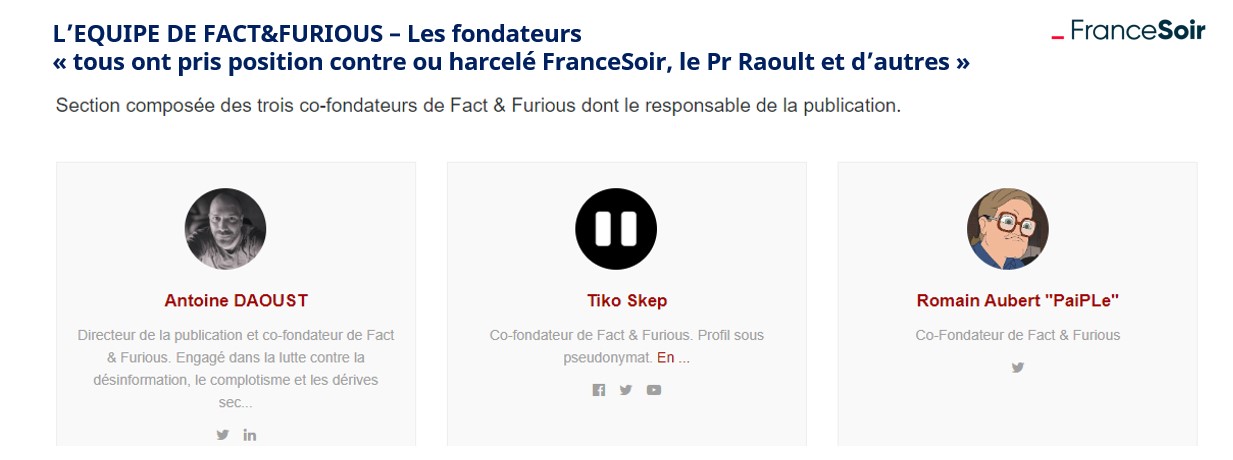 Les 3 fondateurs de Fact & Furious Daoust Skep Aubert