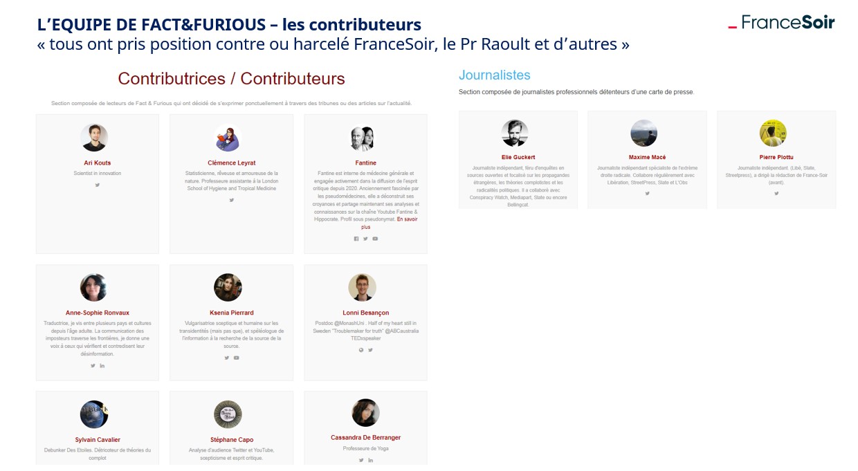 Les "furieux" contributeurs 