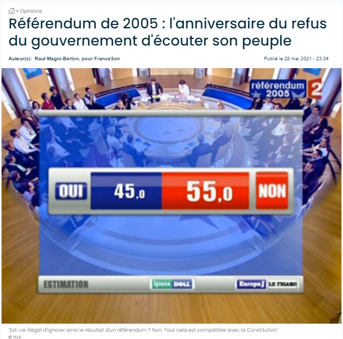 2005 年の国民投票