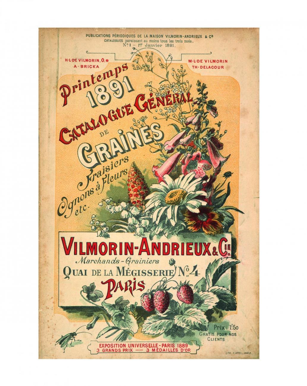 Vilmorin, belle plante bicentenaire (VIDEO)