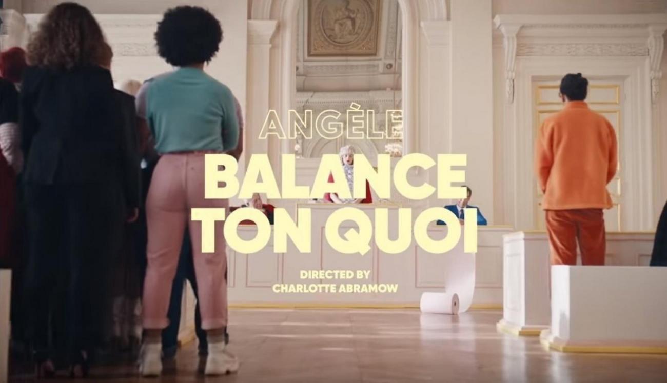 Tredive Information mikro Balance ton quoi": dans un nouveau clip Angèle et Pierre Niney dénoncent le  sexisme (vidéo) | FranceSoir
