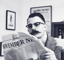 La campagne Movember se déroule en novembre de chaque année.