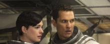 Anne Hathaway et Matthew McConaughey dans "Interstellar"