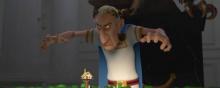 César dans le film d'animation "Astérix- Le domaine des Dieux".