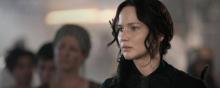 Jennifer Lawrence dans "Hunger Games-La révolte (Partie1)"